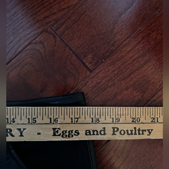 Steve Madden, NWT  high waist, size 14 vegan leather and fabric pants - Picture 10 of 11